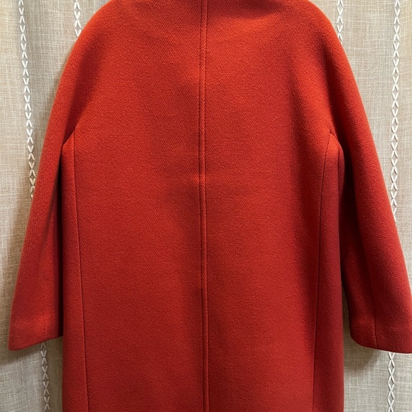 J. Crew Italian Stadium Cloth Coat 4P - Picture 4 of 12